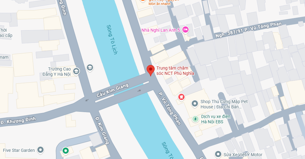Dưỡng lão phú nghĩa trên Google maps